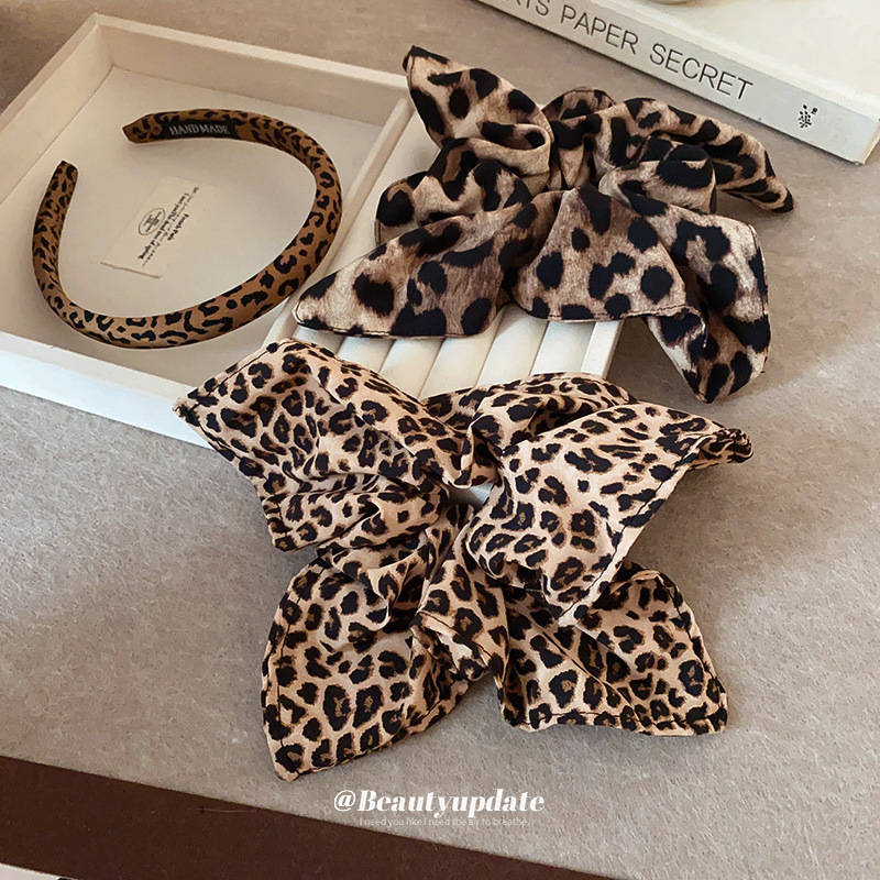 Women Accessories Wholesale China - الكلاسيكية مثير التوابل الفتيات ليوبارد نقطة