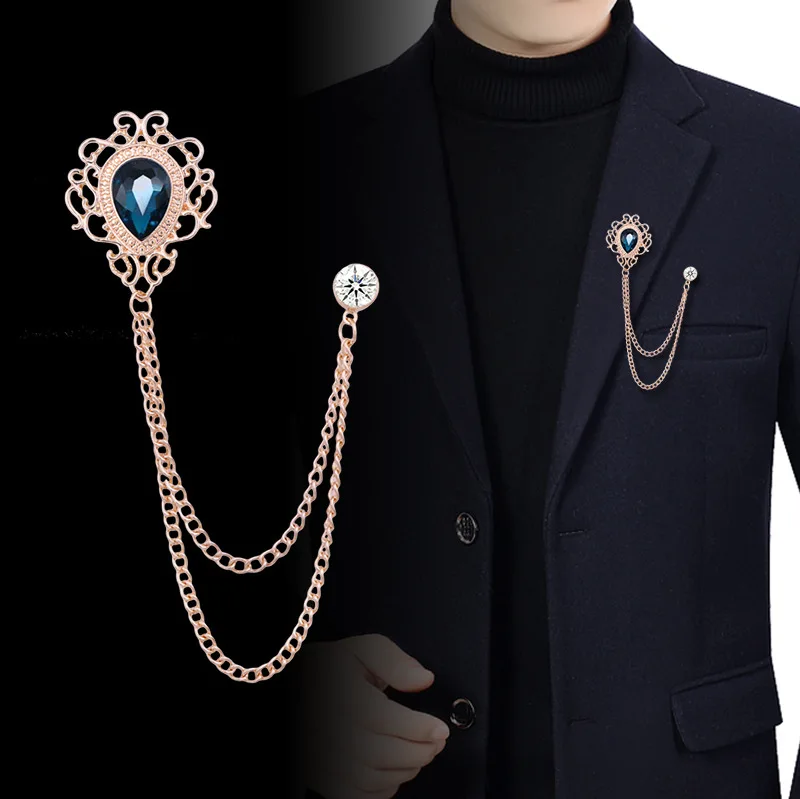 Women'S Accessories Jewelry - جديد خمر شرابة سلسلة حجر الراين