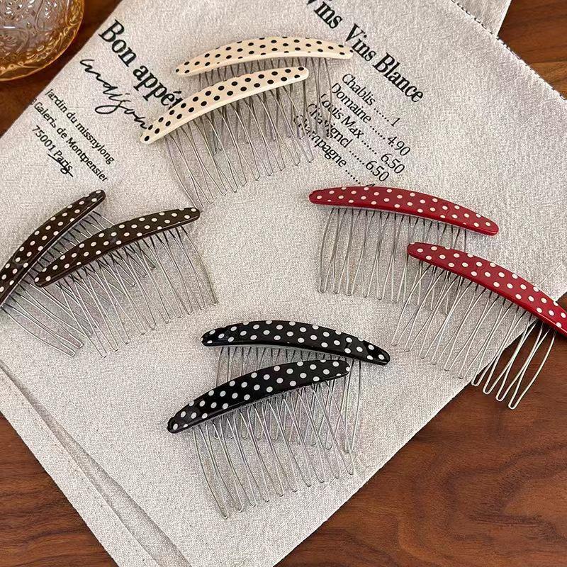 Women Accessories Sale - مشابك شعر منقطة رائجة البيع، مشابك