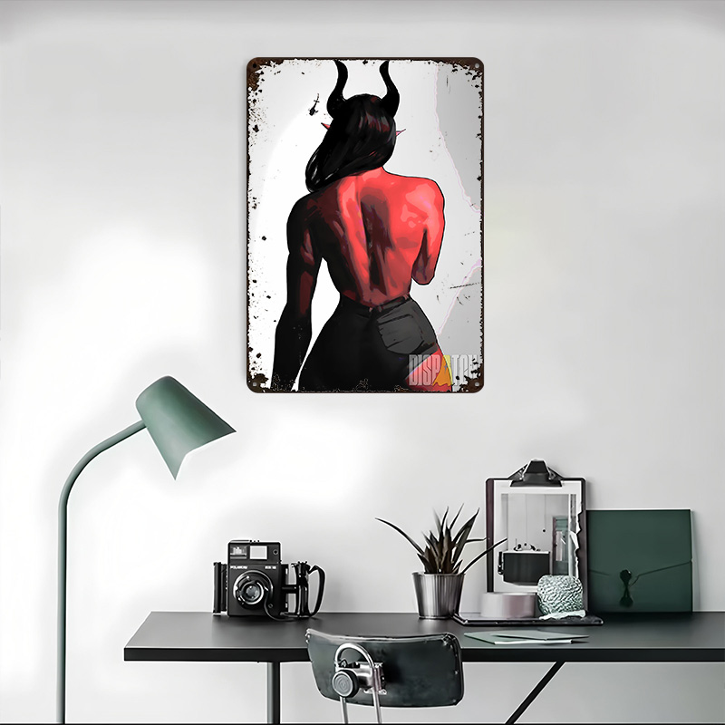 لوحة معدنية ثلاثية الأبعاد مخص - مراجعة Women Accessories Poster وسعره