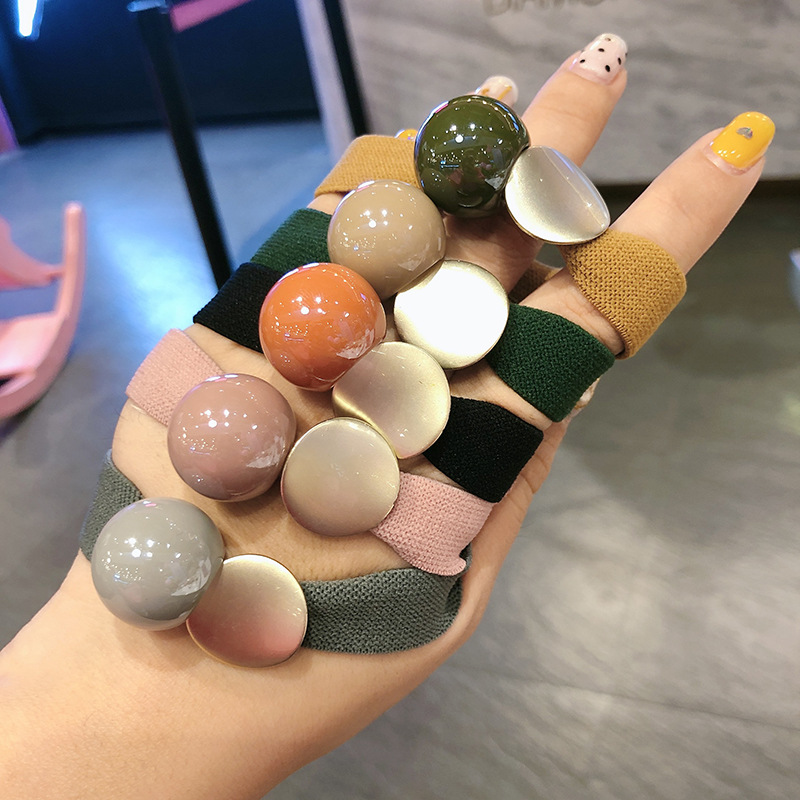 Hot البيع الكورية بسيطة Scrunc - مراجعة Women Accessories Sale وسعره