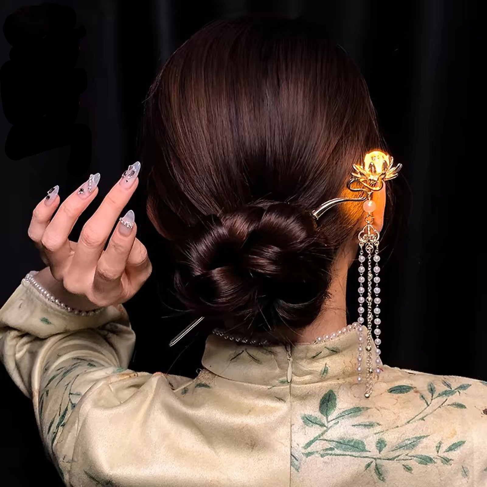 دبوس شعر معدني أنيق وعصري بتصم - مراجعة Women Accessories Shop وسعره
