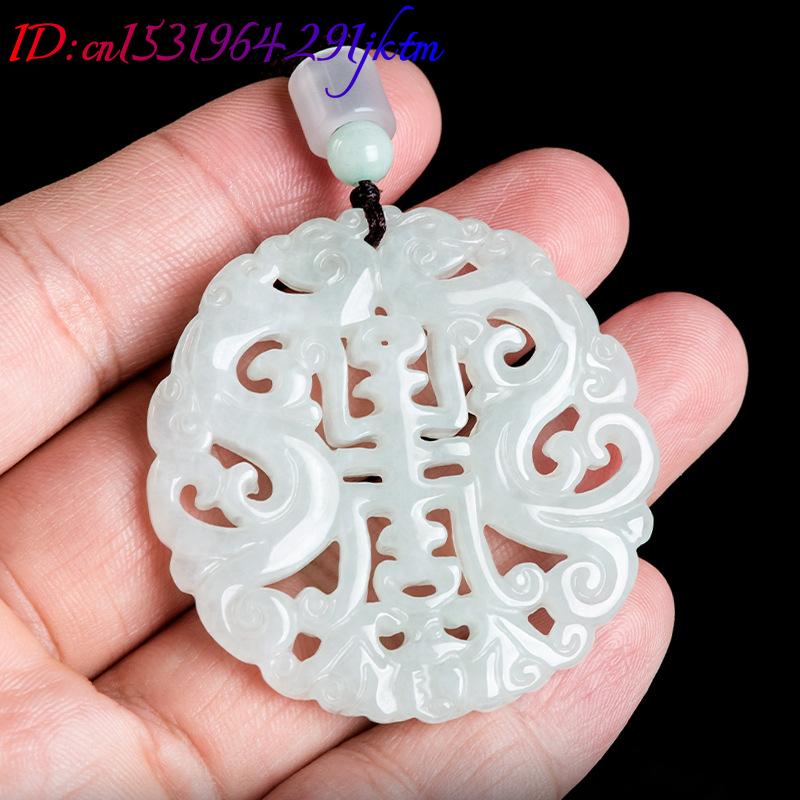 قلادة التنين من اليشم البورمي، - مراجعة Women'S Accessories Jewelry وسعره