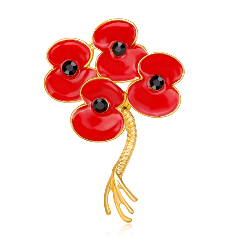 سبائك الزنك الخشخاش بروش الممل - مراجعة Women'S Accessories Uk وسعره