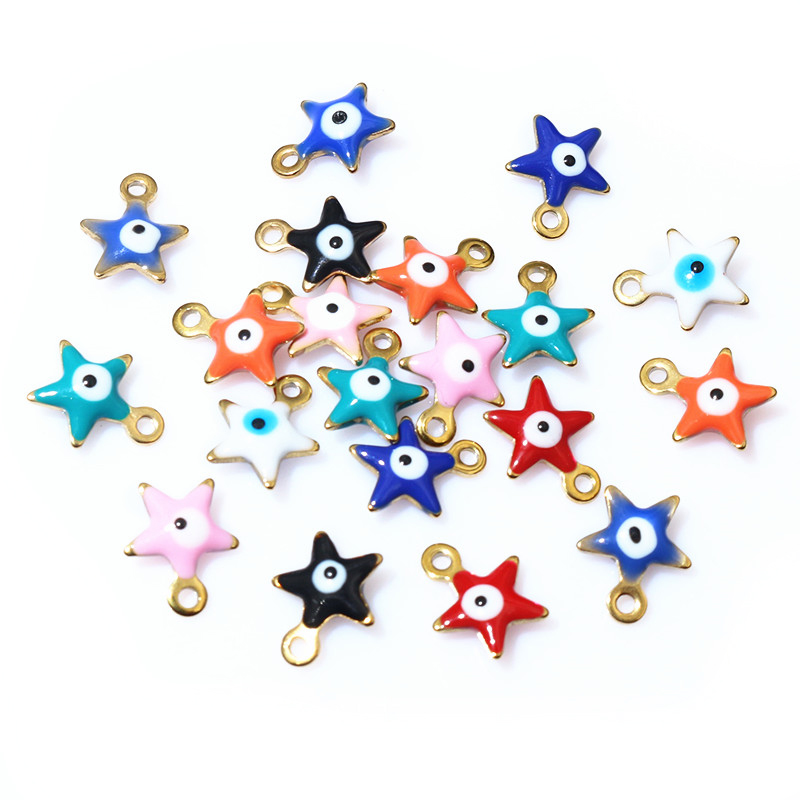 20 x x our مينا سحر عيون الشر  - مراجعة Evil Eye Bracelet وسعره