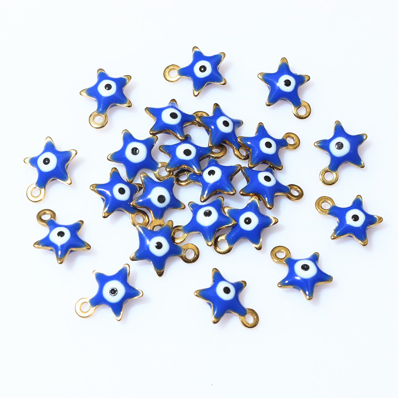 20 x x our مينا سحر عيون الشر  - مراجعة Evil Eye Bracelet وسعره