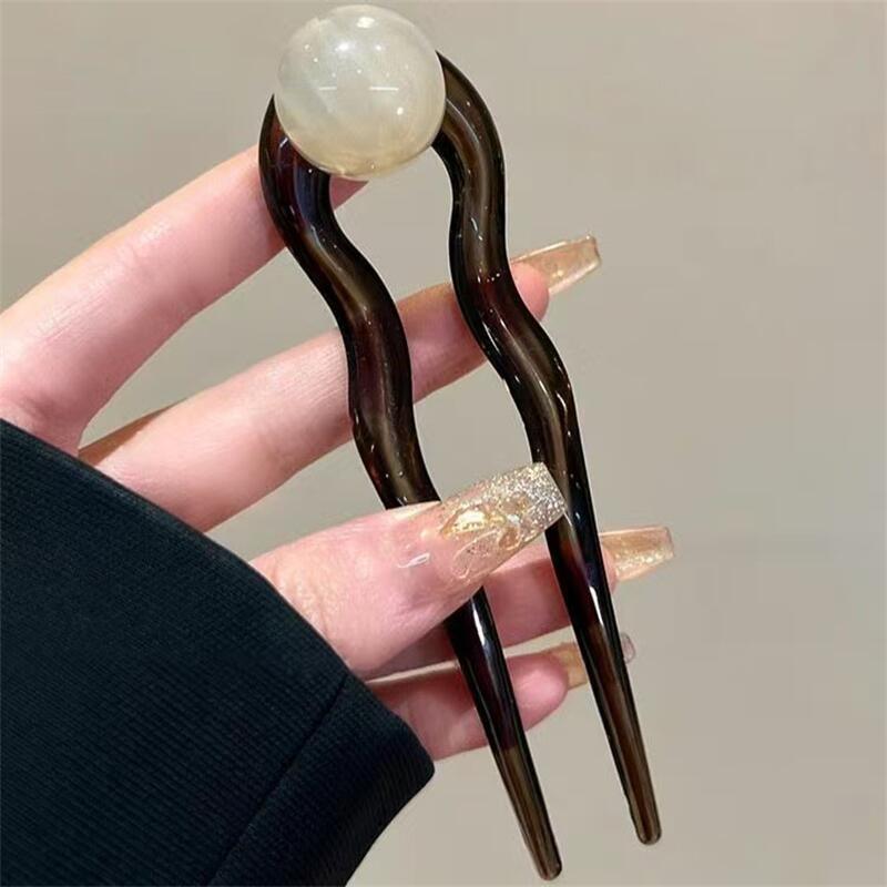 دبابيس شعر على شكل حرف U مزينة - مراجعة Women Accessories Shop وسعره