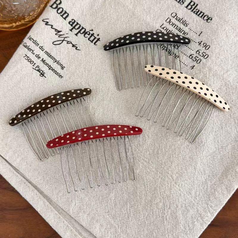 مشابك شعر منقطة رائجة البيع، م - مراجعة Women Accessories Sale وسعره