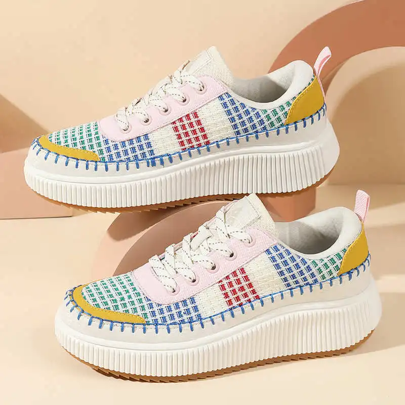 أحذية نسائية بنية مسطحة أحذية  - مراجعة Women'S Accessories Rainbow Shops وسعره