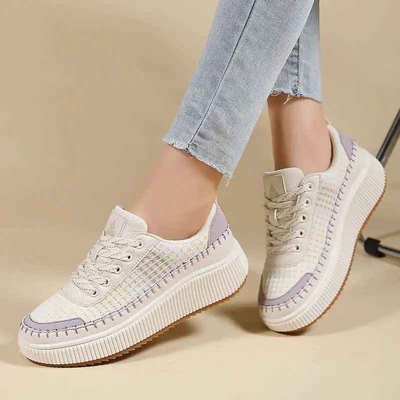 أحذية نسائية بنية مسطحة أحذية  - مراجعة Women'S Accessories Rainbow Shops وسعره