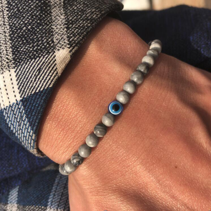 الحد الأدنى دراجة نارية سوار ا - مراجعة Evil Eye Bracelet وسعره