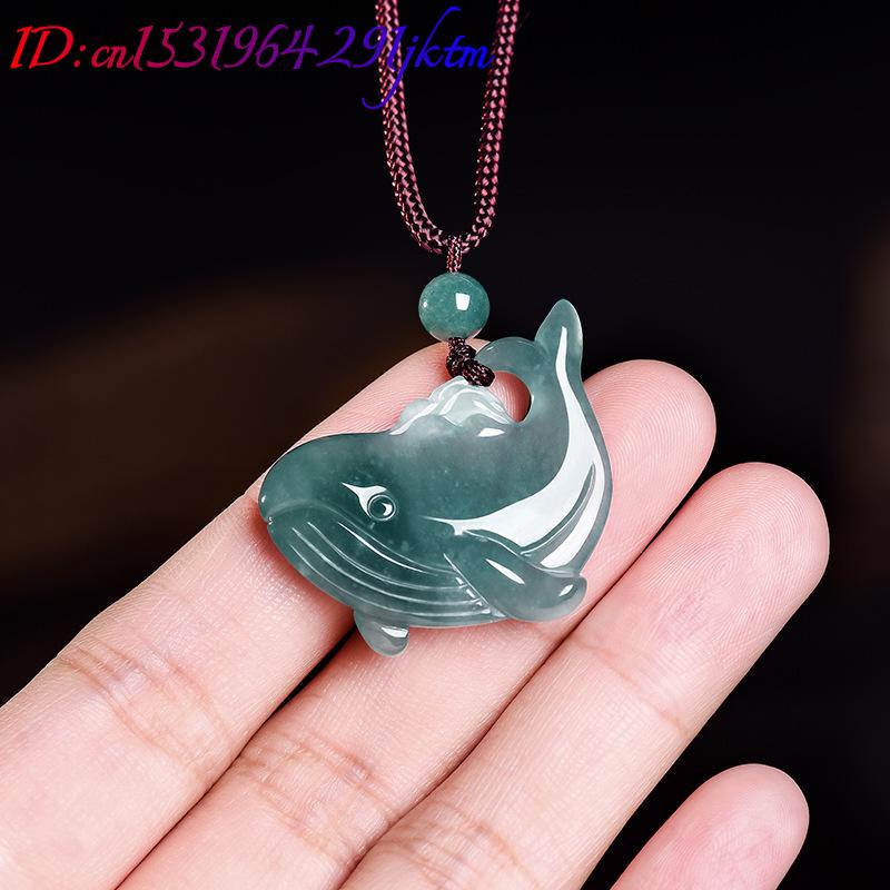 قلادة حجر اليشم البورمي الطبيع - مراجعة Women'S Accessories Jewelry وسعره