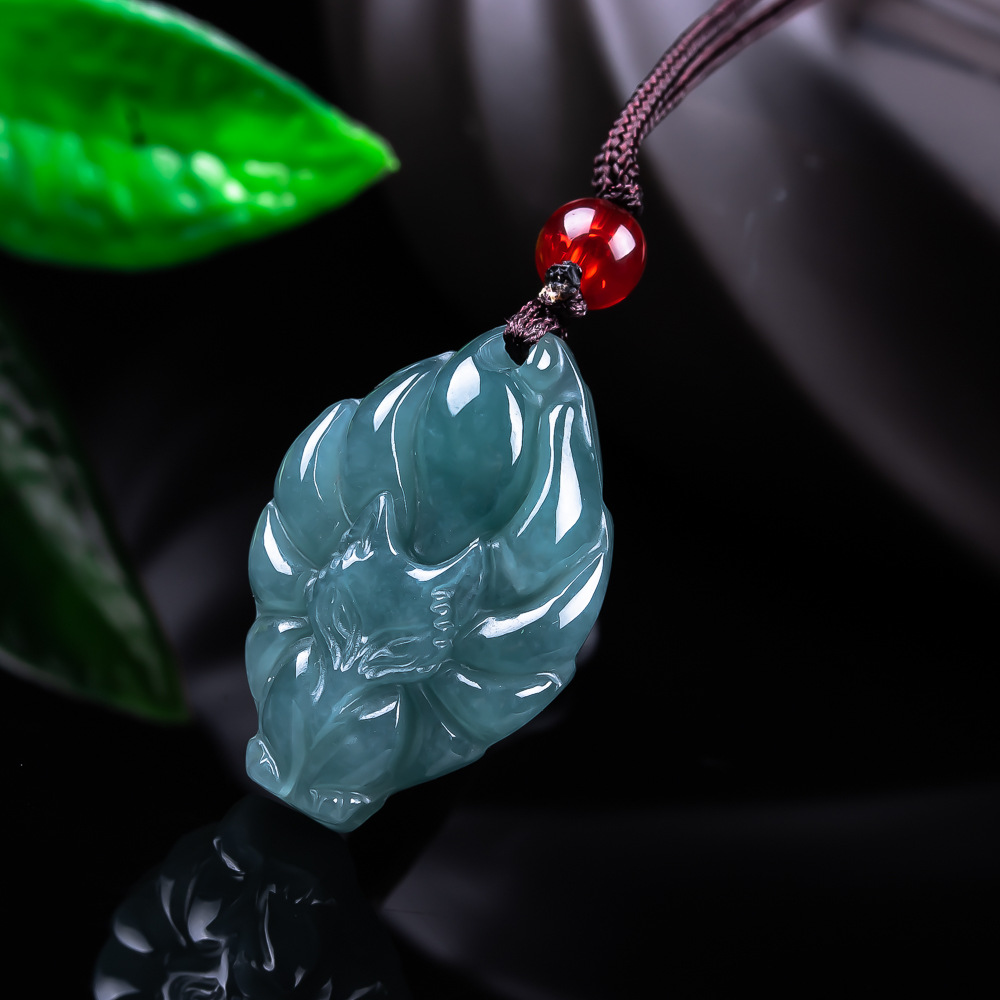 قلادة ثعلب من اليشم البورمي ال - مراجعة Women'S Accessories Jewelry وسعره