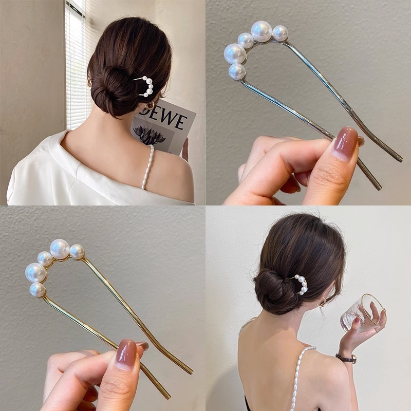 دبوس شعر معدني جديد بتصميم عتي - مراجعة Women Accessories On Sale وسعره