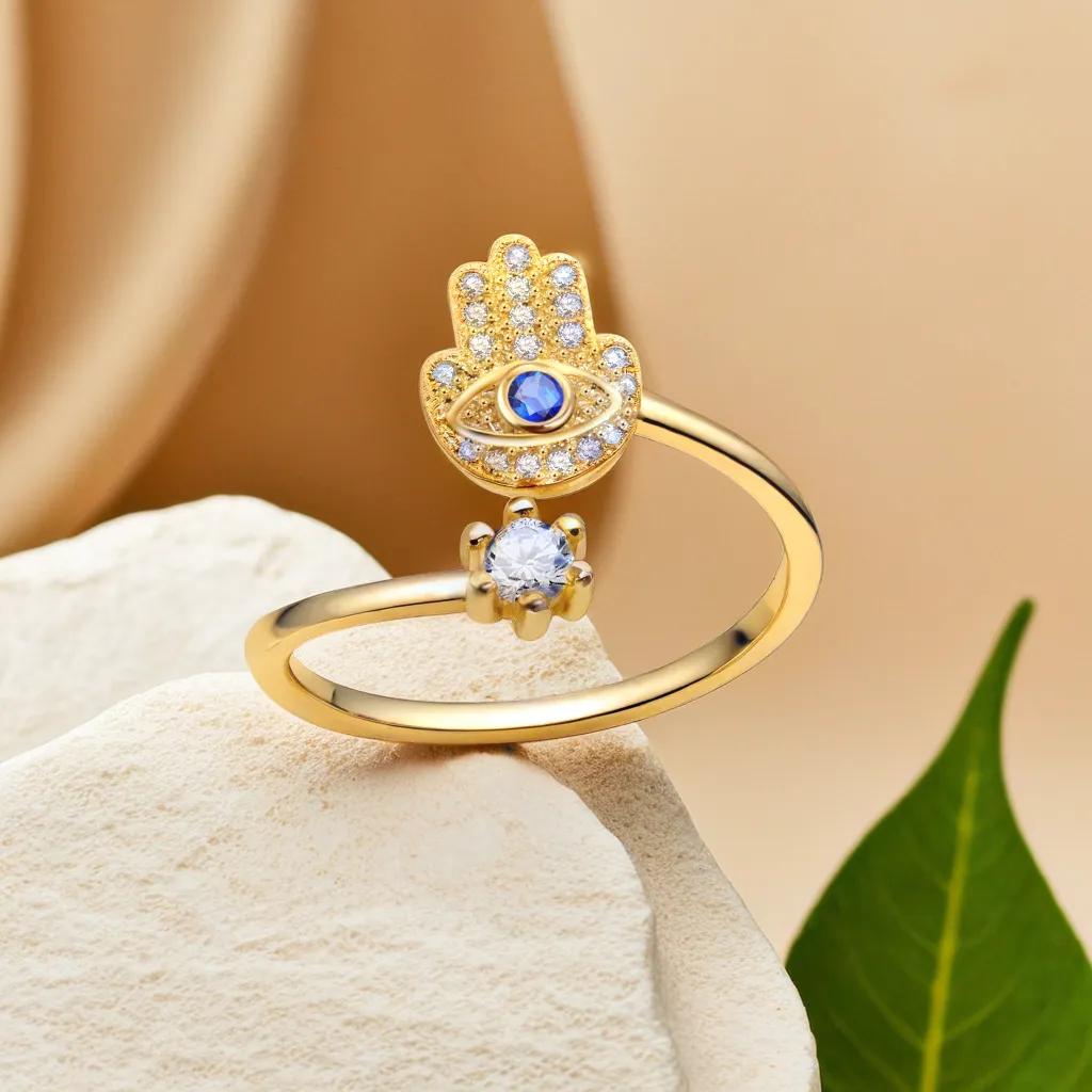 YILUOCD-Hamsa حلقة عين شريرة ي - مراجعة Evil Eye Bracelet وسعره