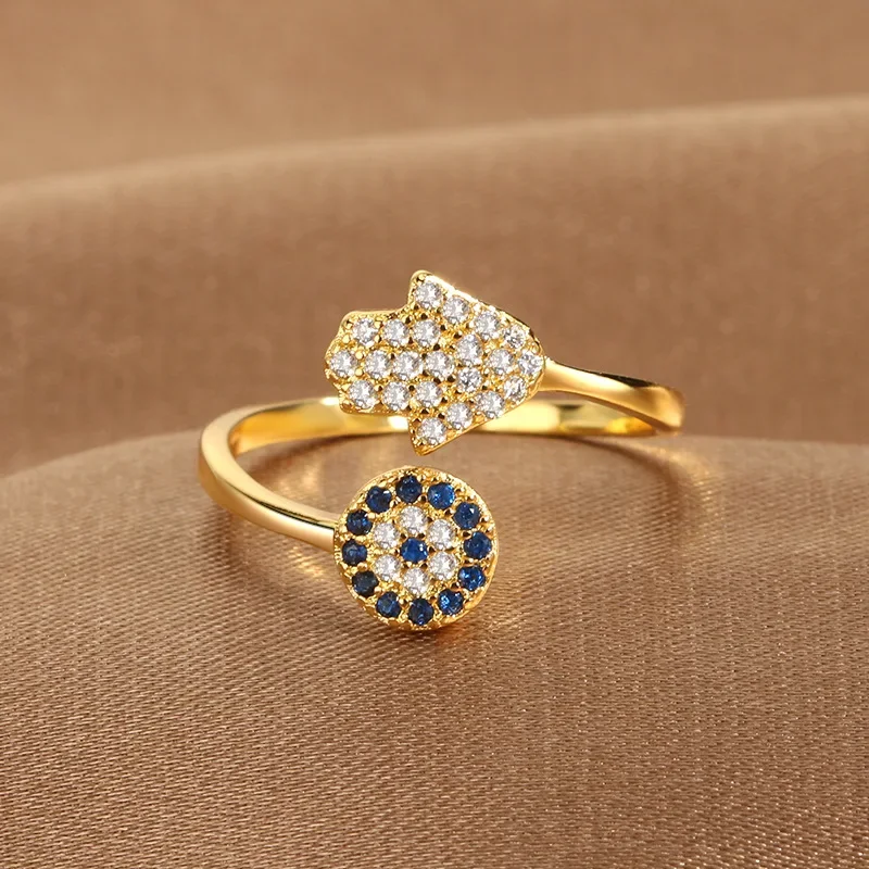 YILUOCD-Hamsa حلقة عين شريرة ي - مراجعة Evil Eye Bracelet وسعره
