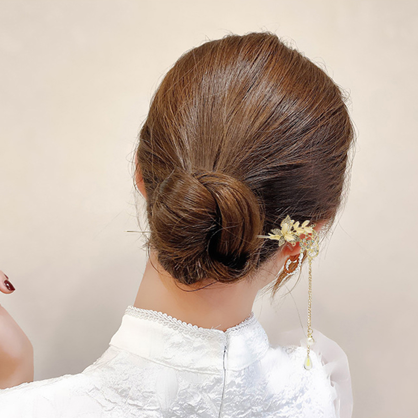 دبوس شعر نسائي، مشبك شعر بتصمي - مراجعة Women Accessories On Sale وسعره