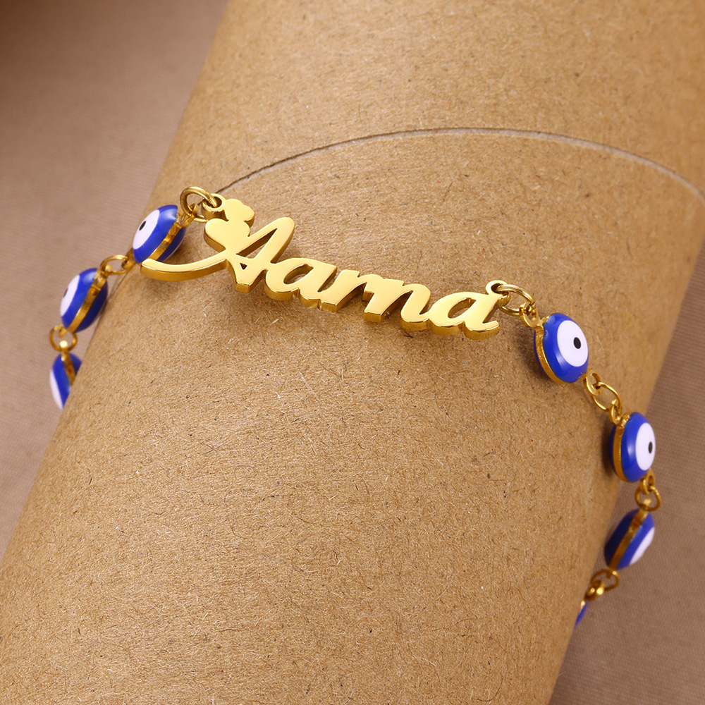أساور العين الزرقاء المخصصة لل - مراجعة Evil Eye Bracelet وسعره
