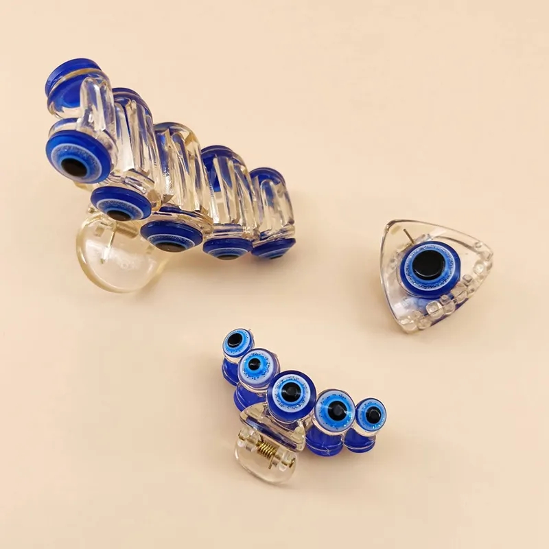 3 أحجام خمر عين الشر مشبك شعر  - مراجعة Evil Eye Bracelet وسعره