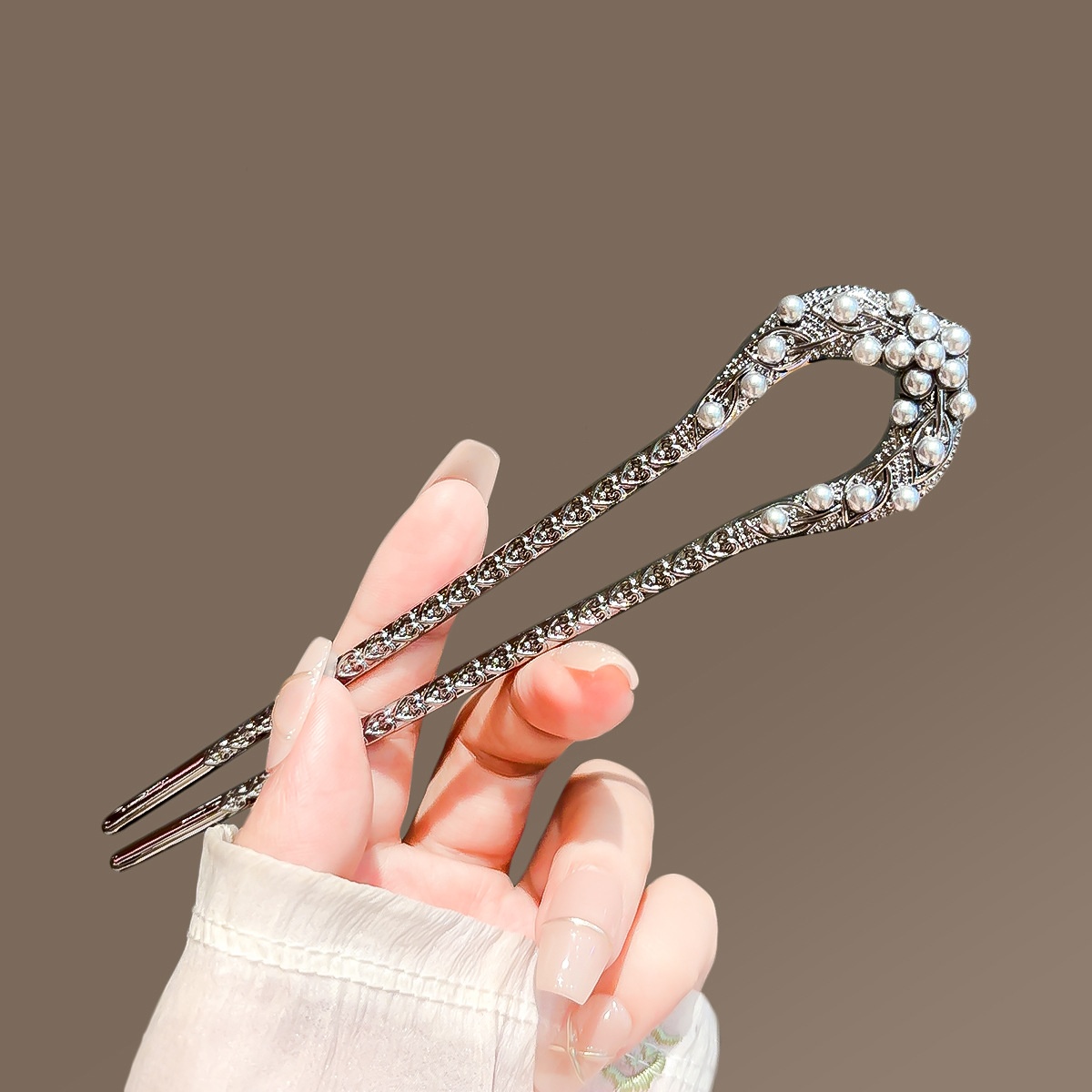 جديد لؤلؤة U على شكل دبوس الشع - مراجعة Women Accessories Shop وسعره