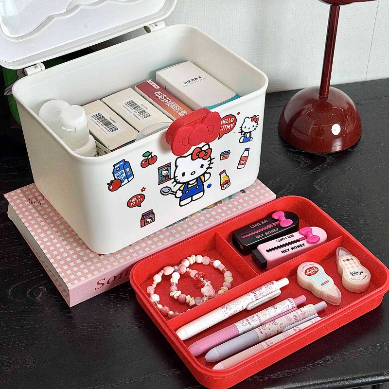 صندوق تخزين هيلو كيتي، صندوق ت - مراجعة Women Accessories Wholesale China وسعره