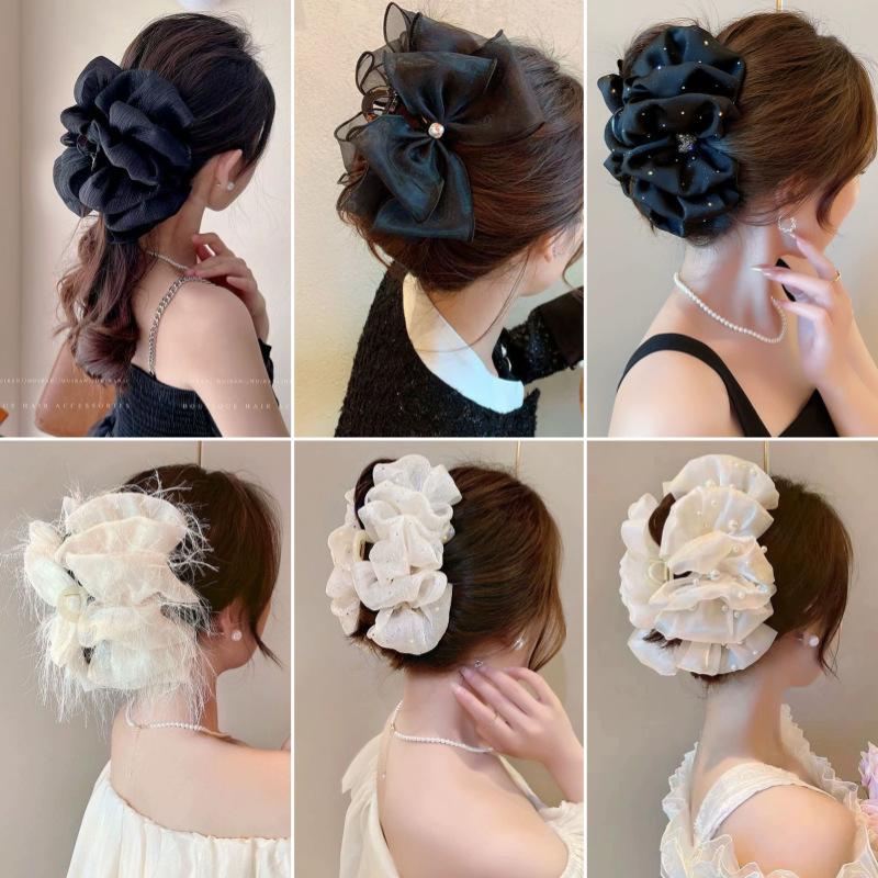عرض جديد: مشبك شعر شبكي أنيق ك - مراجعة Women Accessories Sale وسعره