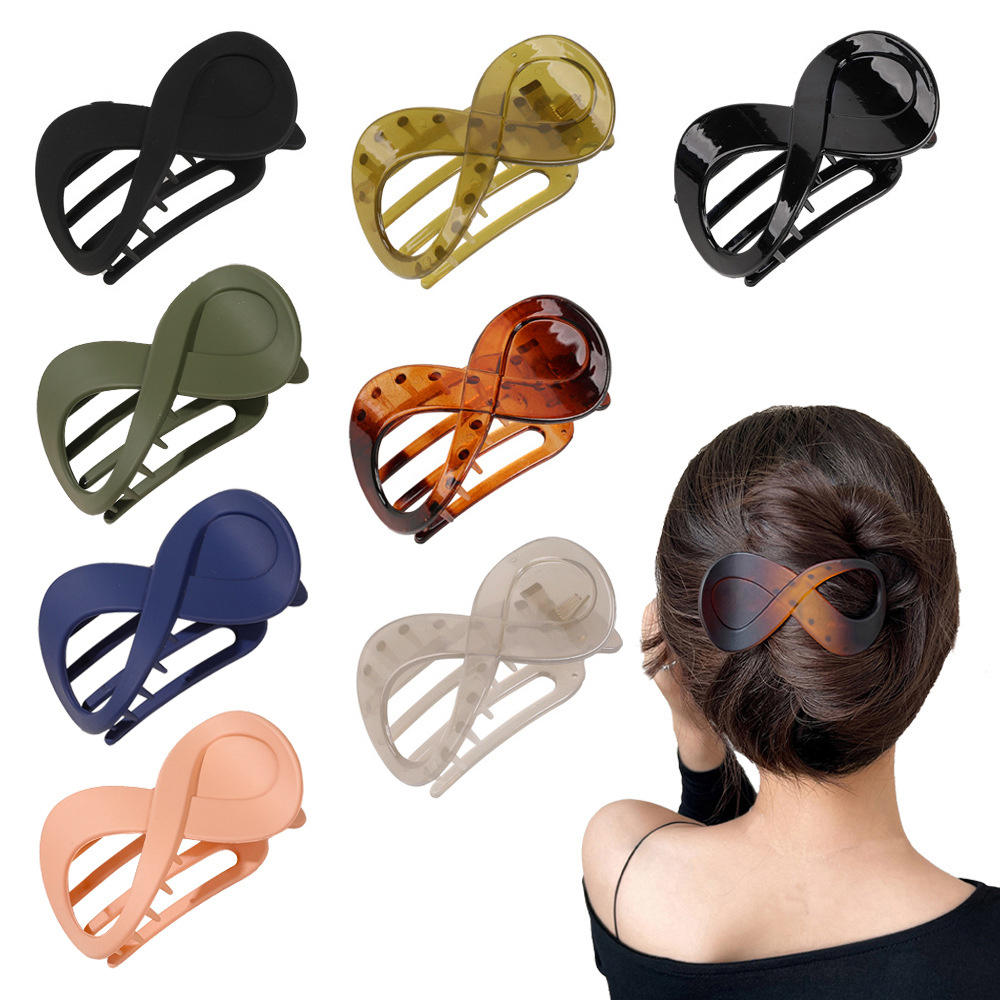 الاتجاه PC مشبك شعر بسيط 8-شكل - مراجعة Women Accessories Wholesale China وسعره