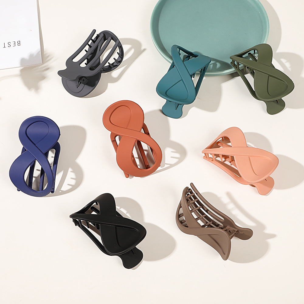 الاتجاه PC مشبك شعر بسيط 8-شكل - مراجعة Women Accessories Wholesale China وسعره