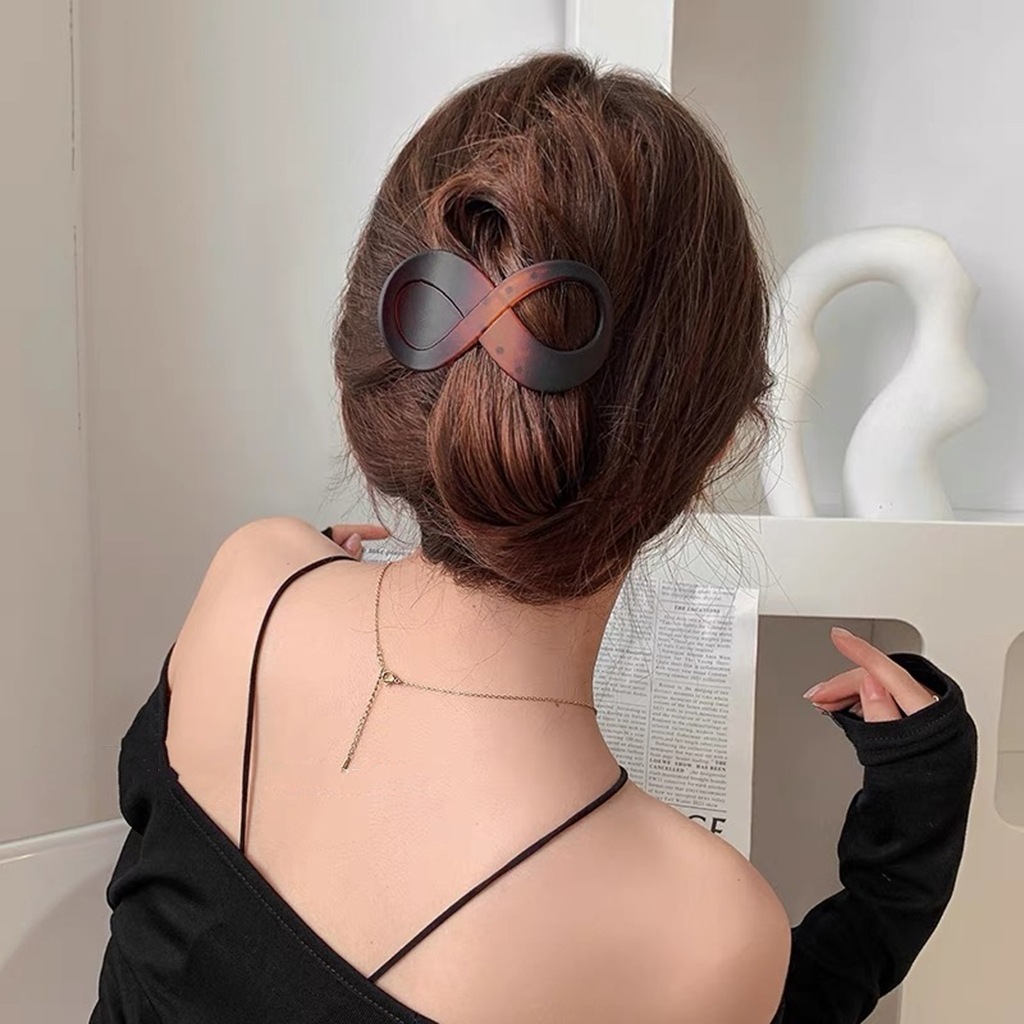 الاتجاه PC مشبك شعر بسيط 8-شكل - مراجعة Women Accessories Wholesale China وسعره