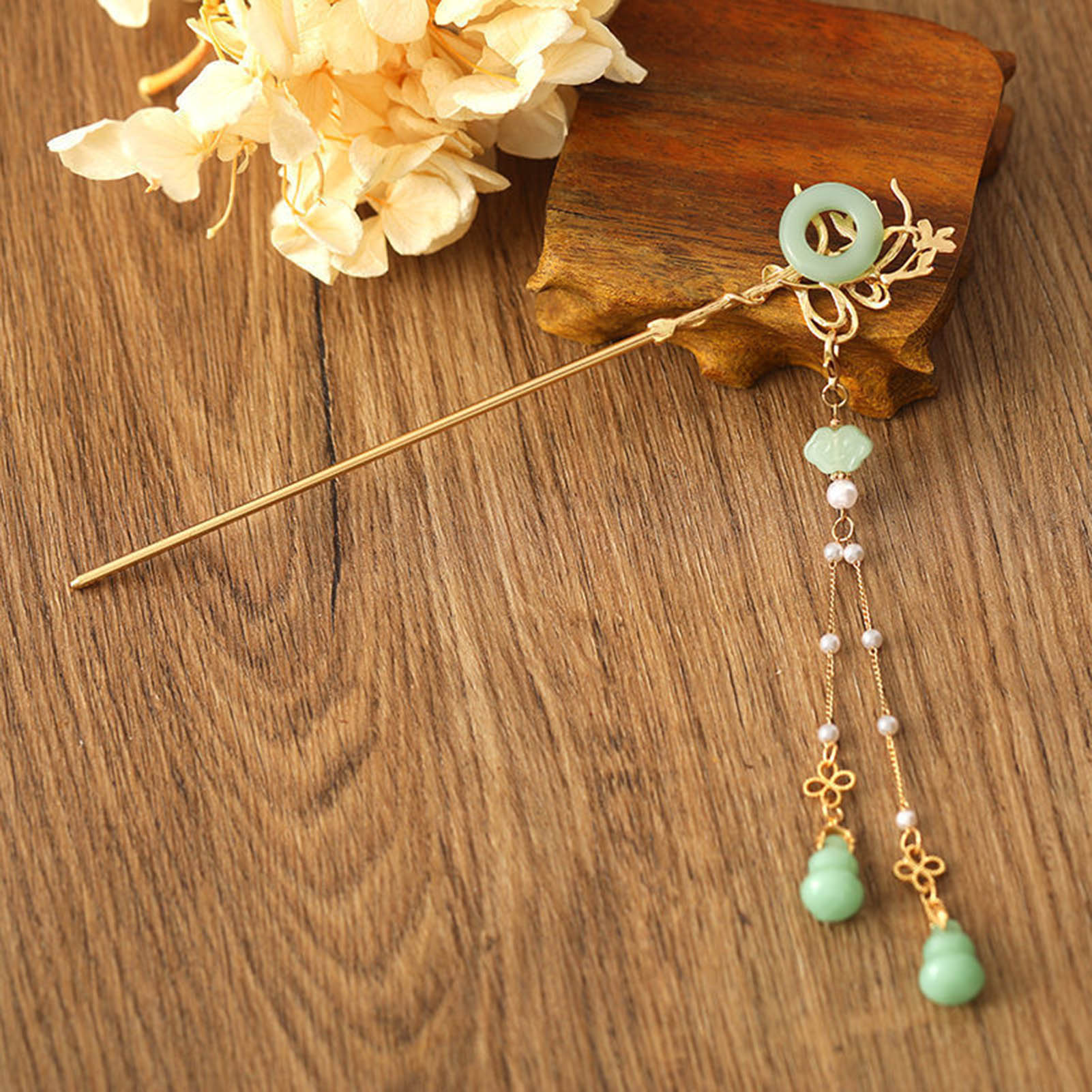 النمط الصيني الزجاج دبوس الشعر - مراجعة Women Accessories Shop وسعره