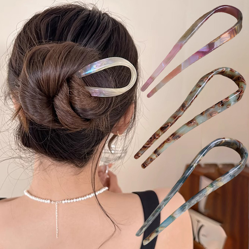 دبابيس شعر على شكل حرف U من ال - مراجعة Women Accessories Shop وسعره