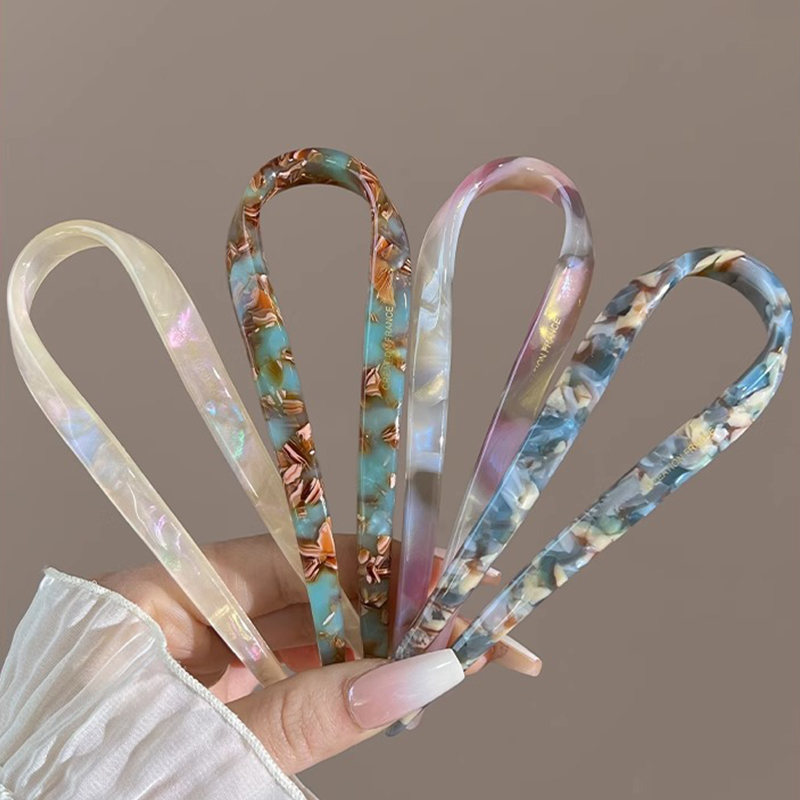 دبابيس شعر على شكل حرف U من ال - مراجعة Women Accessories Shop وسعره