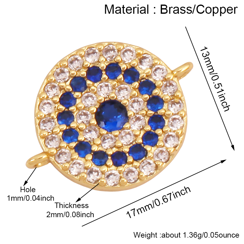 وصلة عين الحسد المطلي بالمينا  - مراجعة Evil Eye Bracelet وسعره