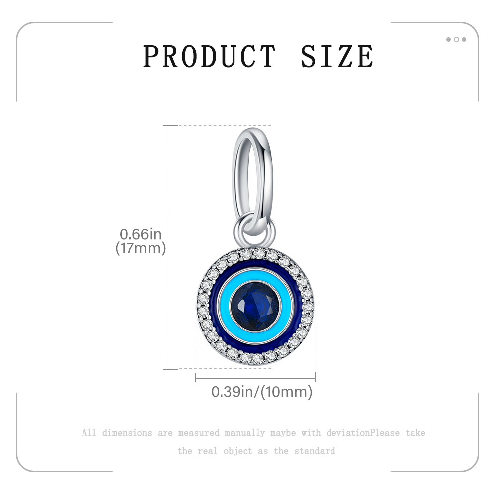 قلادة جديدة من الفضة الإسترلين - مراجعة Evil Eye Bracelet وسعره