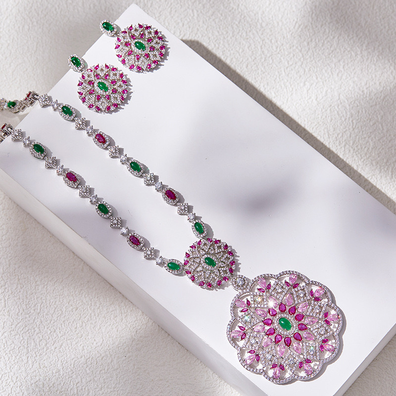 طقم مجوهرات نسائي جديد من AY F - مراجعة Women Accessories Uae وسعره
