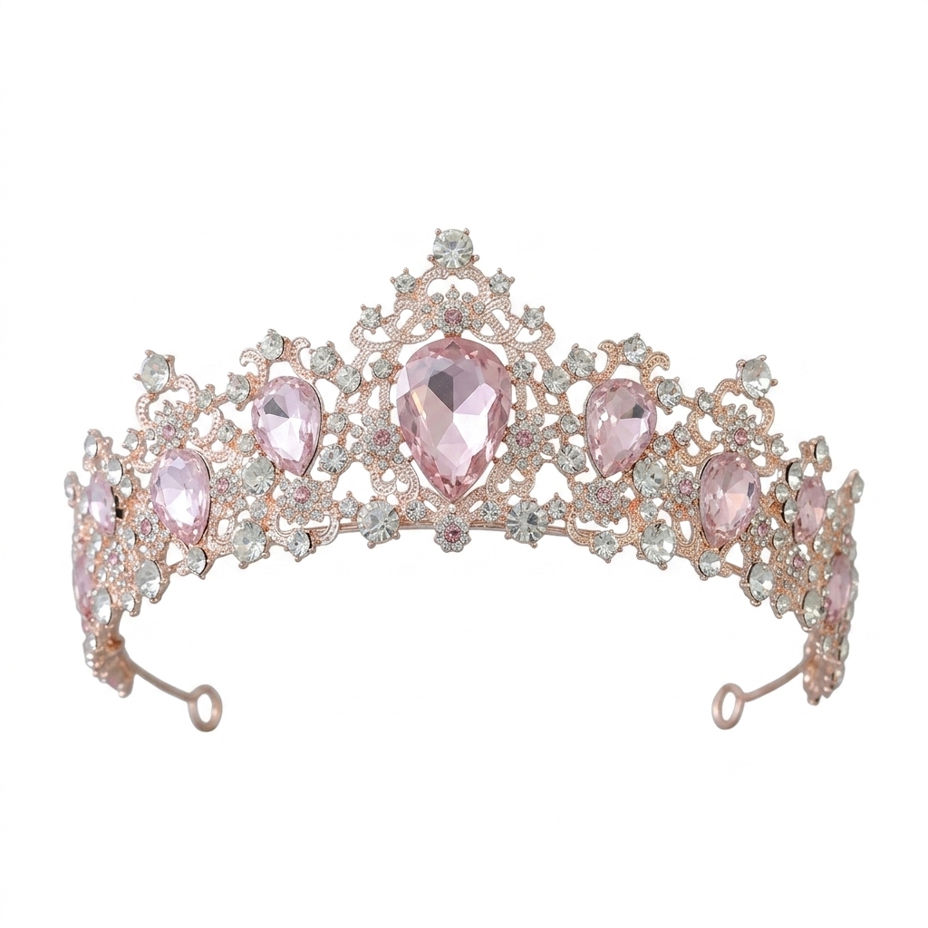 تاج أنيق للشعر للعروس وحفلات ا - مراجعة Women'S Wedding Accessories وسعره