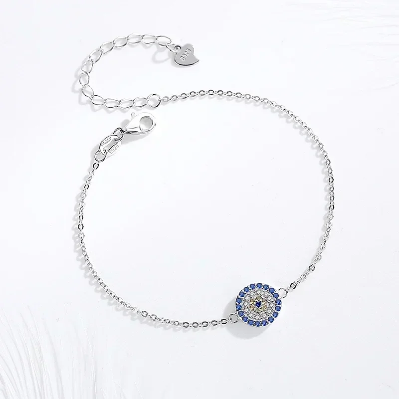 أساور فضة عيار 925 من KALETINE - مراجعة Evil Eye Bracelet وسعره