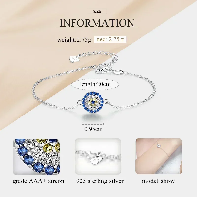 أساور فضة عيار 925 من KALETINE - مراجعة Evil Eye Bracelet وسعره