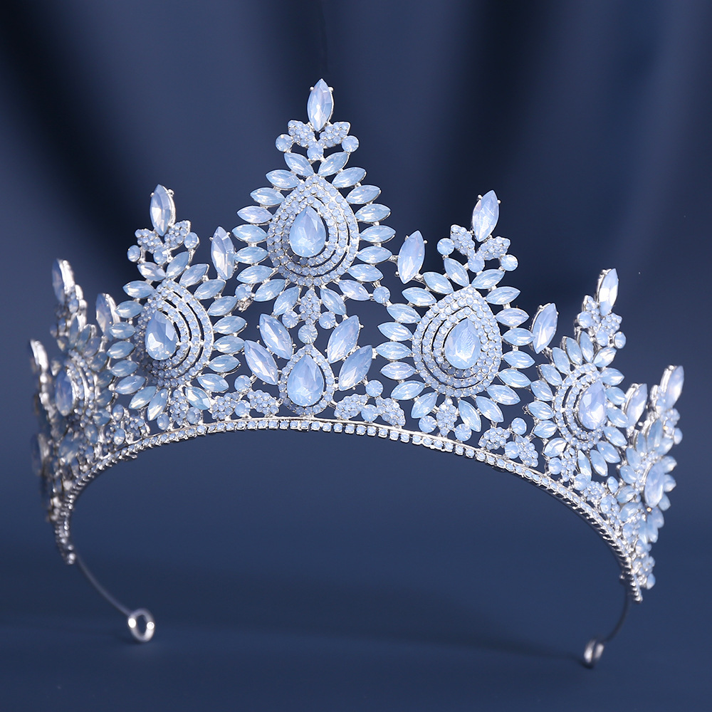 تاج زفاف على الطراز الباروكي ا - مراجعة Women'S Wedding Accessories وسعره