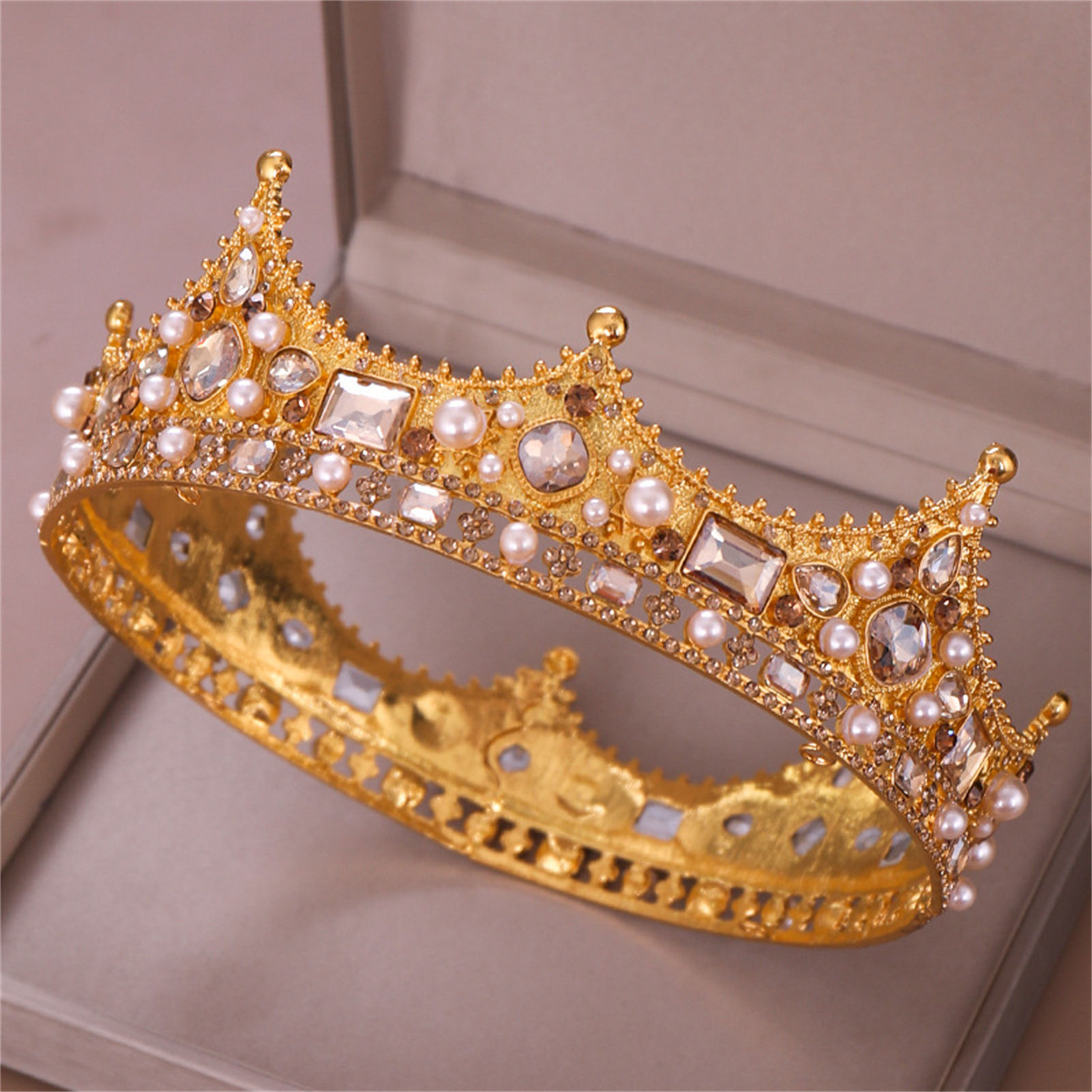 سبيكة تاج تيارا ريترو الزفاف ح - مراجعة Women'S Wedding Accessories وسعره