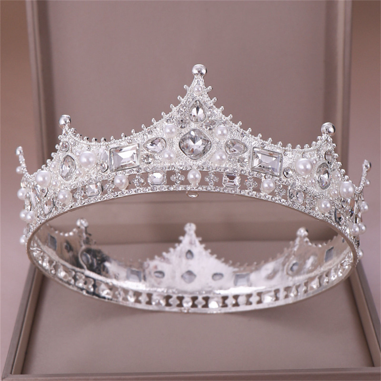 سبيكة تاج تيارا ريترو الزفاف ح - مراجعة Women'S Wedding Accessories وسعره