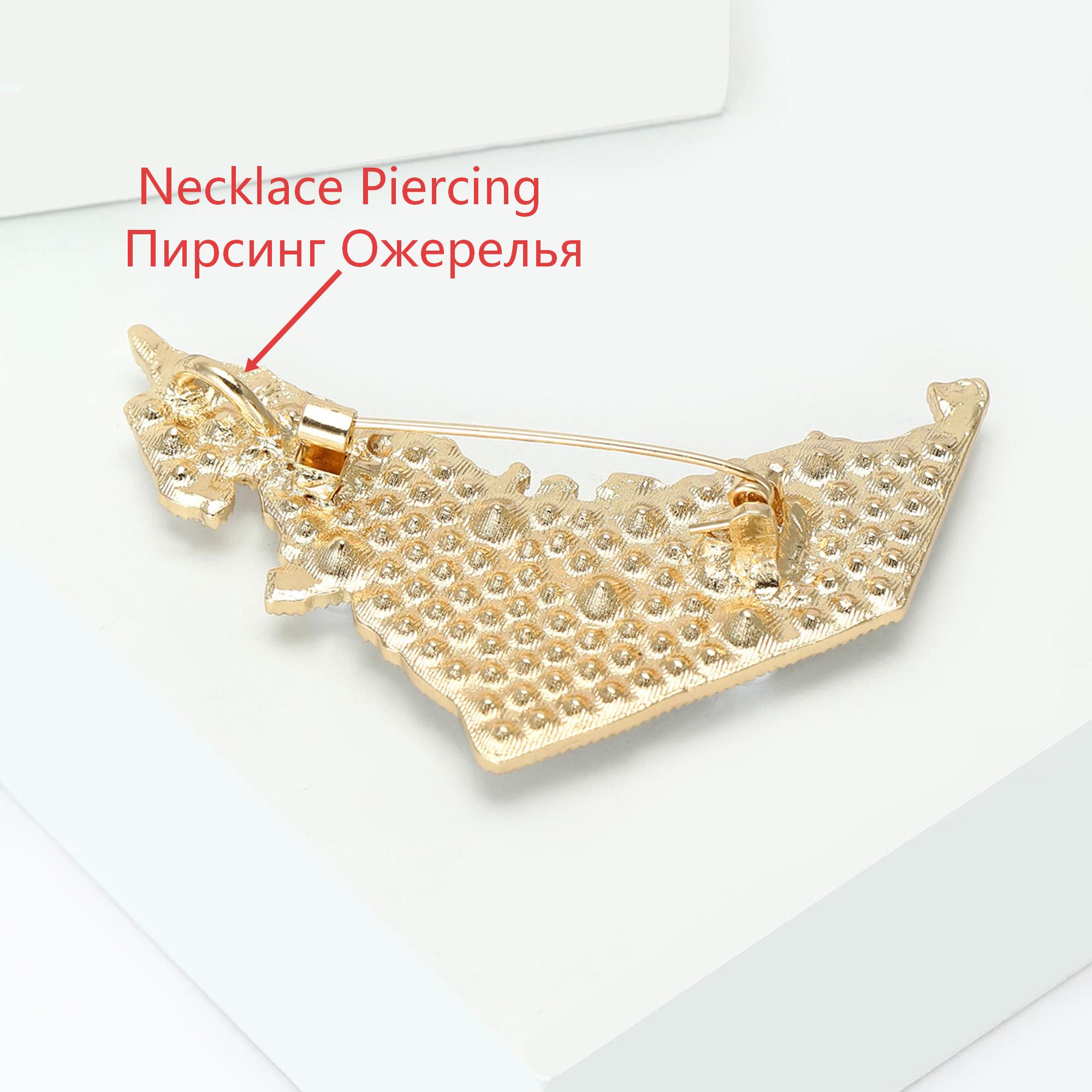 دبابيس زينة فاخرة على شكل خريط - مراجعة Women Accessories Uae وسعره