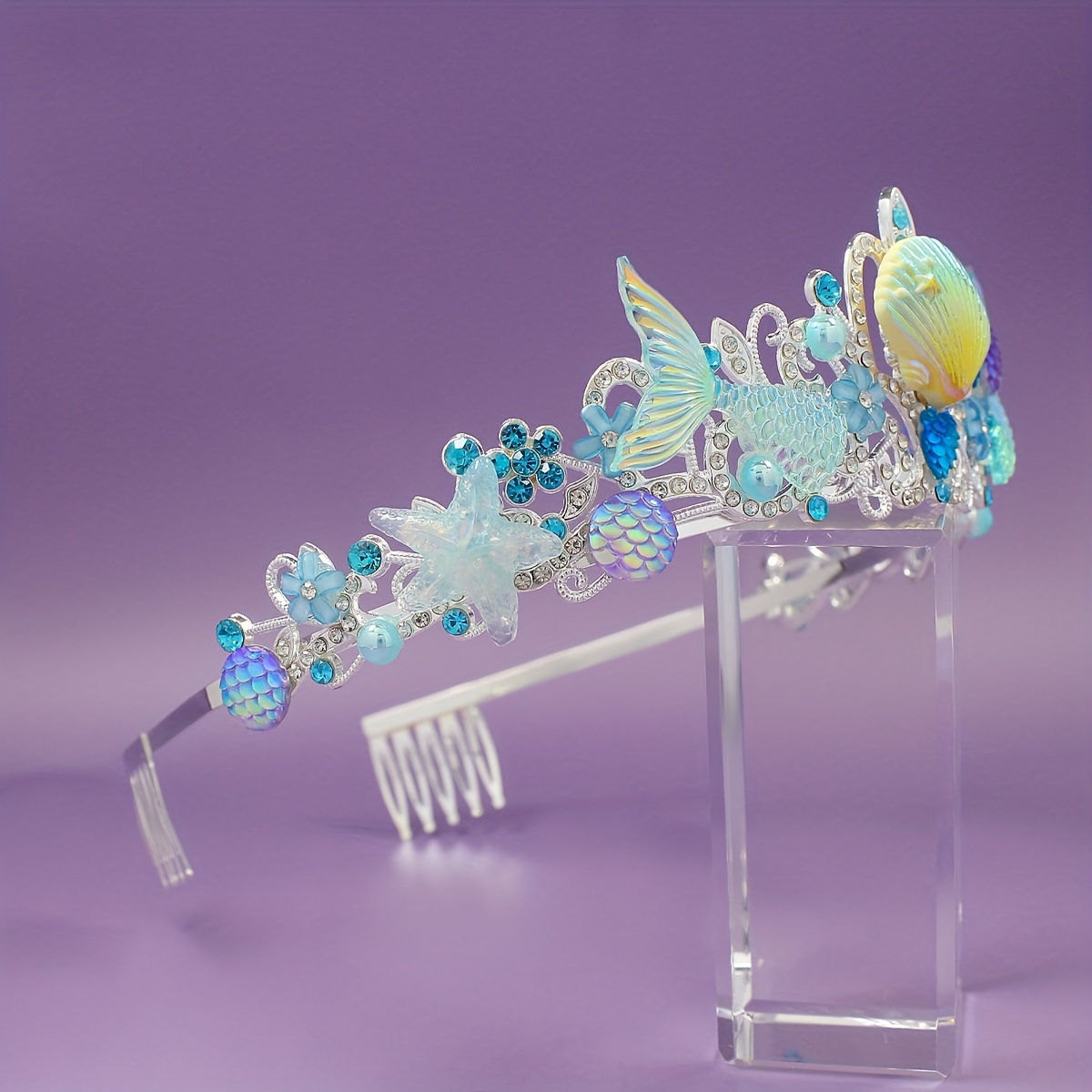 2025 جديد حورية البحر مشط الشع - مراجعة Women'S Accessories Jewelry وسعره
